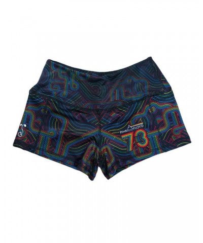 Pink Floyd DSOTM V2 Black Rainbow Booty Shorts $22.44 Shorts