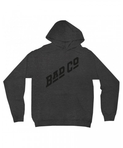 Bad Company Hoodie | Classic Logo Black Hoodie $16.38 Sweatshirts