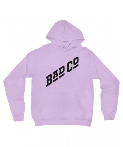 Bad Company Hoodie | Classic Logo Black Hoodie $16.38 Sweatshirts