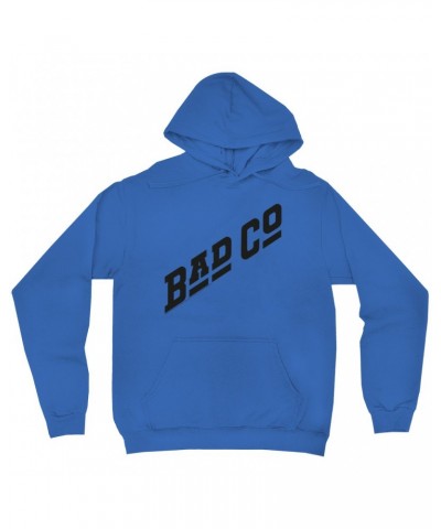 Bad Company Hoodie | Classic Logo Black Hoodie $16.38 Sweatshirts