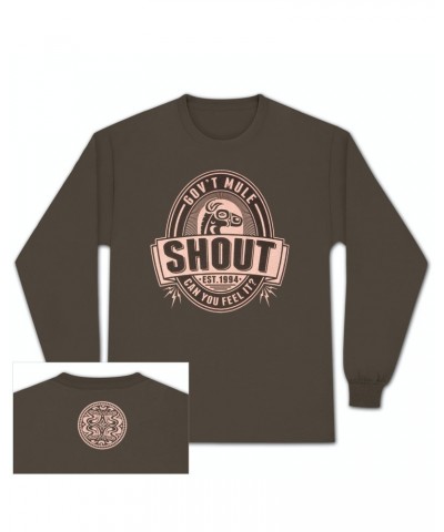 Gov't Mule Brown Shout! Long-Sleeve T-Shirt $11.75 Shirts