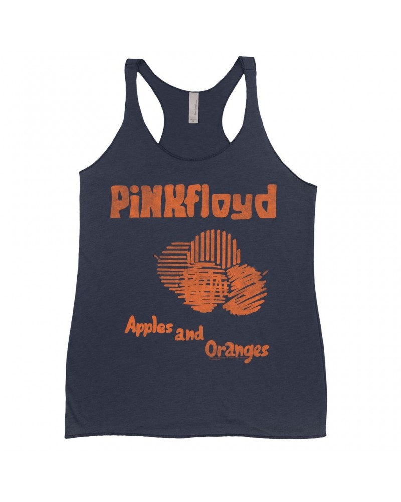 Pink Floyd Ladies' Tank Top | Apples And Oranges Album Image Shirt $11.87 Shirts