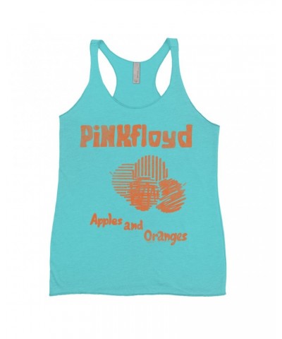 Pink Floyd Ladies' Tank Top | Apples And Oranges Album Image Shirt $11.87 Shirts