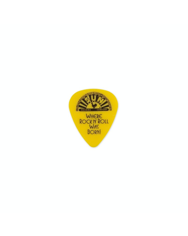 Sun Records Yellow Guitar Pick $0.78 Guitar Picks