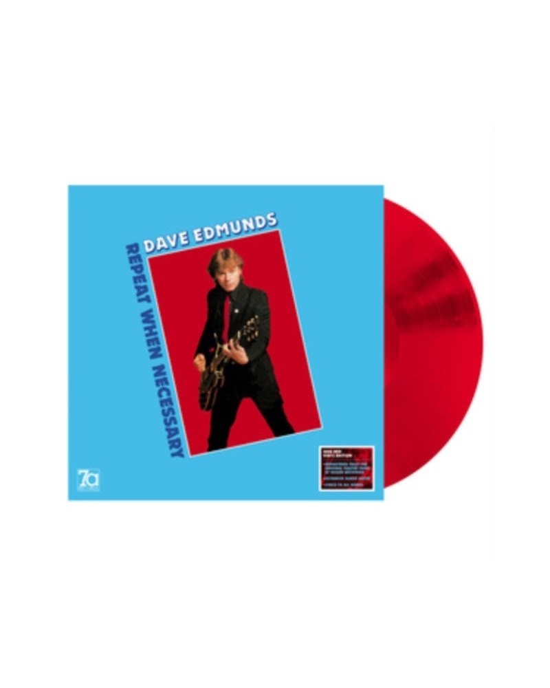 Dave Edmunds LP - Repeat When Necessary (Red Vinyl) $18.52 Vinyl