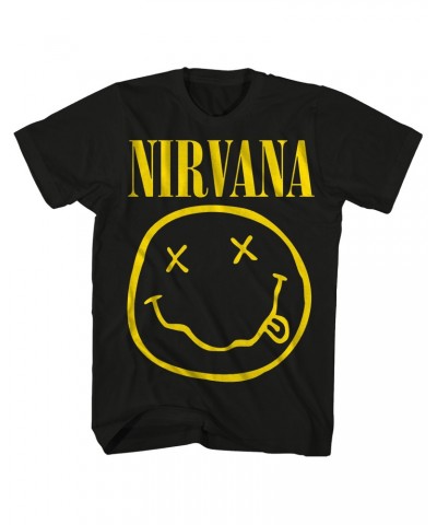 Nirvana T-Shirt | Official Smiley Face Logo Shirt $5.63 Shirts