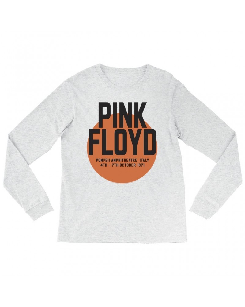 Pink Floyd Long Sleeve Shirt | Pompeii 1971 Concert Poster Shirt $9.88 Shirts