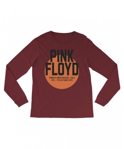 Pink Floyd Long Sleeve Shirt | Pompeii 1971 Concert Poster Shirt $9.88 Shirts