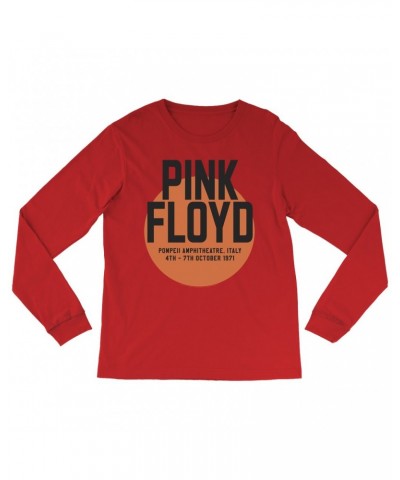 Pink Floyd Long Sleeve Shirt | Pompeii 1971 Concert Poster Shirt $9.88 Shirts