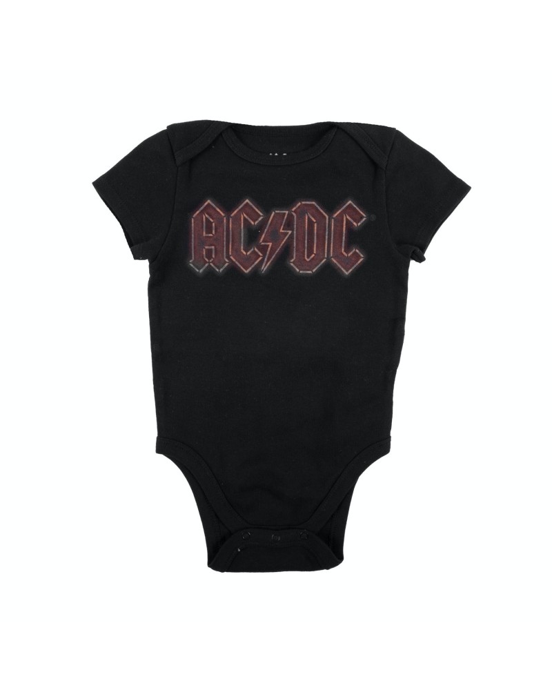 AC/DC Powerage Logo Black Onesie $2.50 Kids