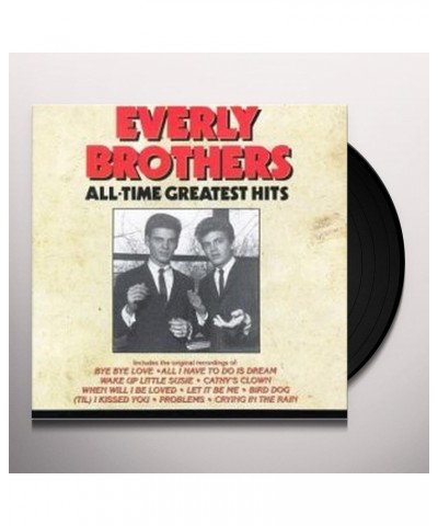 The Everly Brothers ALL-TIME GREATEST HITS Vinyl Record $13.23 Vinyl