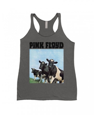 Pink Floyd Ladies' Tank Top | Atom Heart Mother Album Cows Shirt $11.00 Shirts