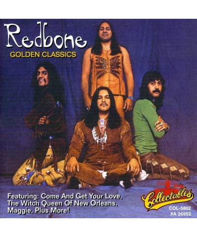 Redbone GOLDEN CLASSICS CD $5.16 CD