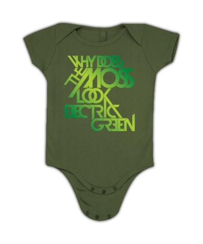 Mike Gordon Baby Mike Gordon "Electric Green" Onesie on Moss $5.61 Kids