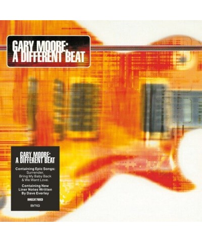 Gary Moore DIFFERENT BEAT CD $7.02 CD