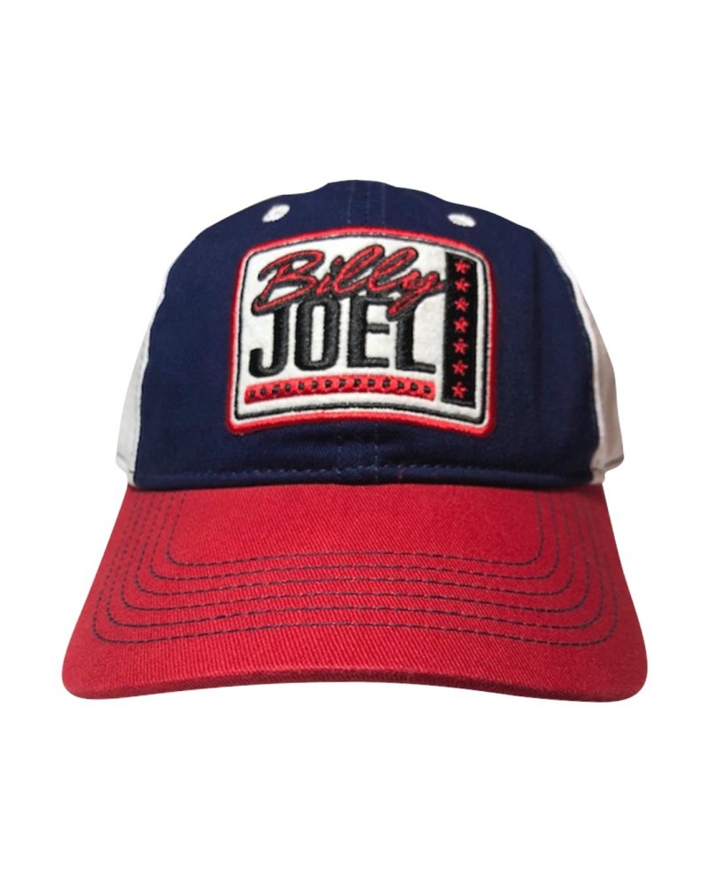 Billy Joel Red/White/Black Cap Logo Patch $13.60 Hats