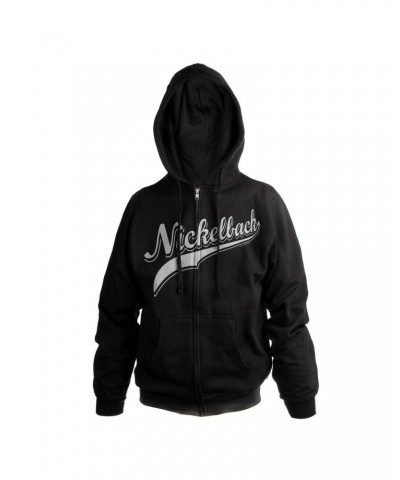 Nickelback Script Junior Zip Hoodie $19.78 Sweatshirts