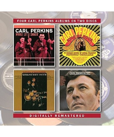 Carl Perkins WHOLE LOTTA SHAKIN / KING OF ROCK / GREATEST HITS CD $9.24 CD