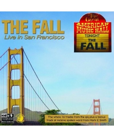 The Fall LIVE IN SAN FRANCISCO CD $4.03 CD