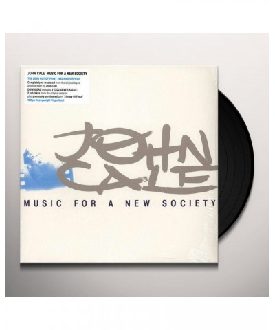 John Cale MUSIC FOR A NEW SOCIETY (2LP/DL CARD) Vinyl Record $9.92 Vinyl