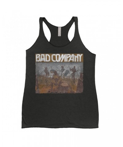 Bad Company Ladies' Tank Top | Swan Song Tour 2016 Distressed Shirt $13.90 Shirts