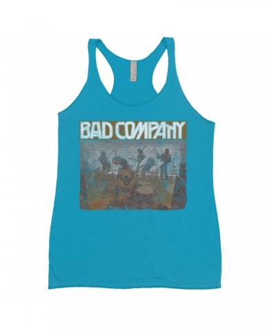 Bad Company Ladies' Tank Top | Swan Song Tour 2016 Distressed Shirt $13.90 Shirts