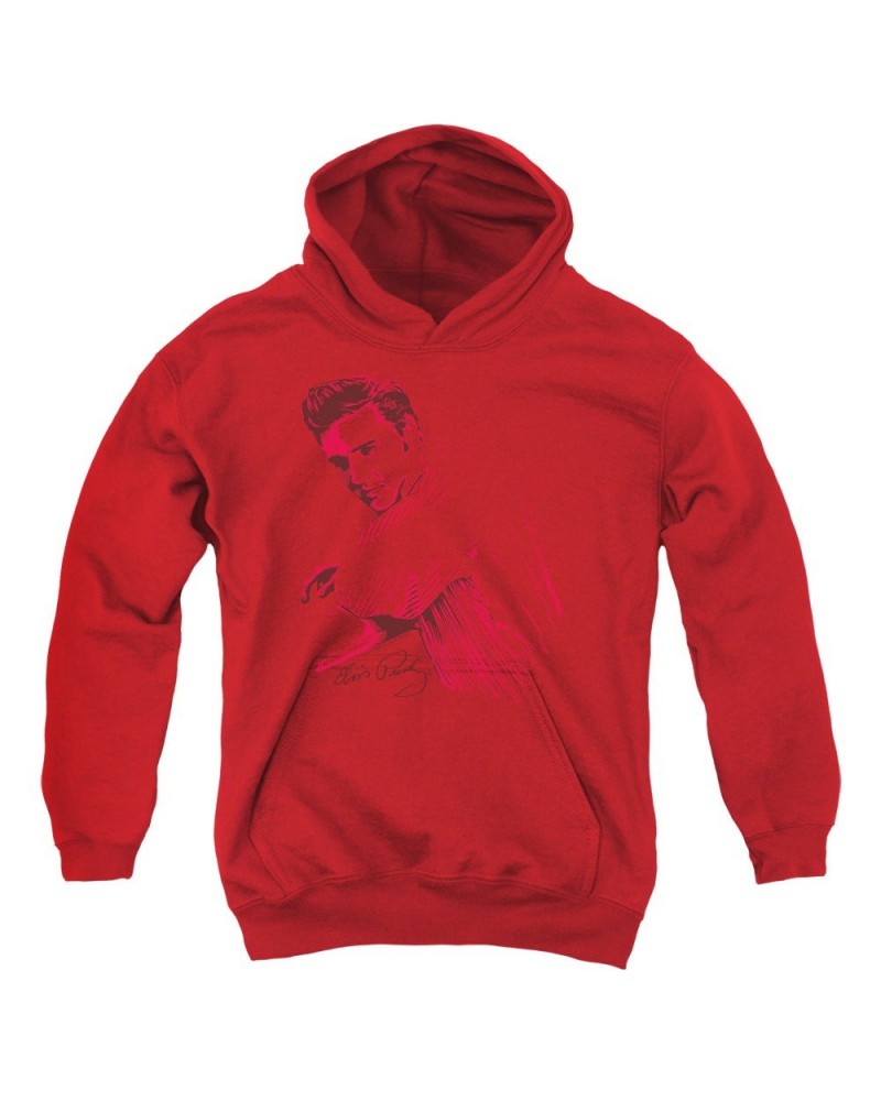 Elvis Presley Youth Hoodie | ON THE RANGE Pull-Over Sweatshirt $11.89 Sweatshirts