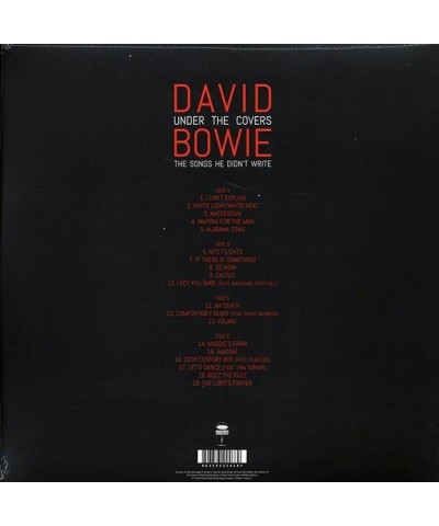 David Bowie LP - Under The Covers: The Songs He Didn't Write (2xLP) (Vinyl) $14.08 Vinyl