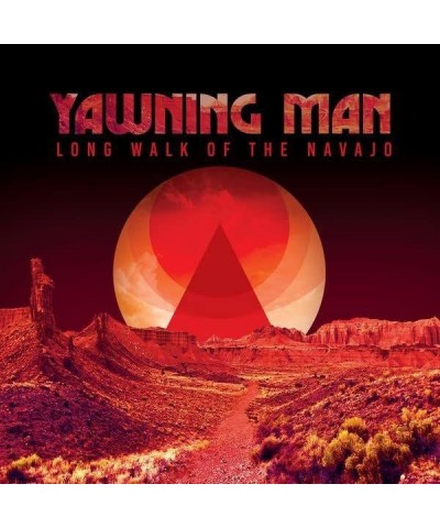 Yawning Man Long Walk Of The Navajo (Red/Yellow/Pink) Vinyl Record $16.46 Vinyl