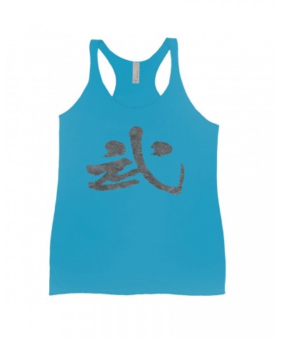 David Bowie Ladies' Tank Top | Rock n' Roll Japanese Symbol Design Worn By Shirt $9.84 Shirts