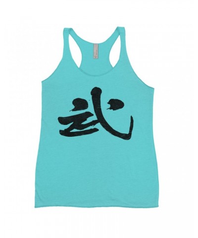 David Bowie Ladies' Tank Top | Rock n' Roll Japanese Symbol Design Worn By Shirt $9.84 Shirts