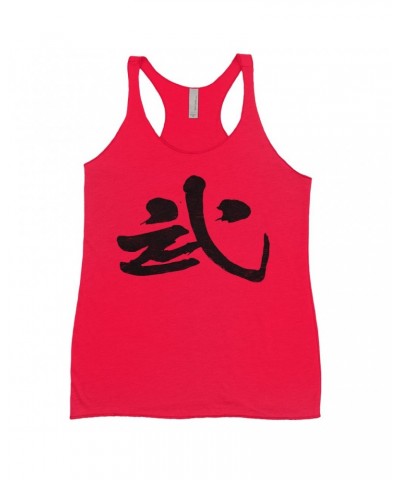 David Bowie Ladies' Tank Top | Rock n' Roll Japanese Symbol Design Worn By Shirt $9.84 Shirts