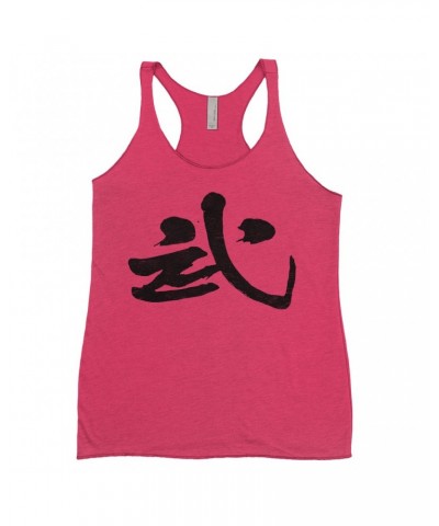 David Bowie Ladies' Tank Top | Rock n' Roll Japanese Symbol Design Worn By Shirt $9.84 Shirts