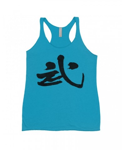 David Bowie Ladies' Tank Top | Rock n' Roll Japanese Symbol Design Worn By Shirt $9.84 Shirts