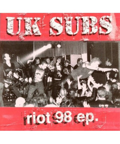 U.K. Subs RIOT 98 Vinyl Record - UK Release $6.00 Vinyl