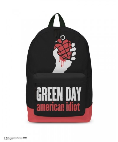 Green Day Rocksax Green Day Backpack - American Idiot $17.98 Bags