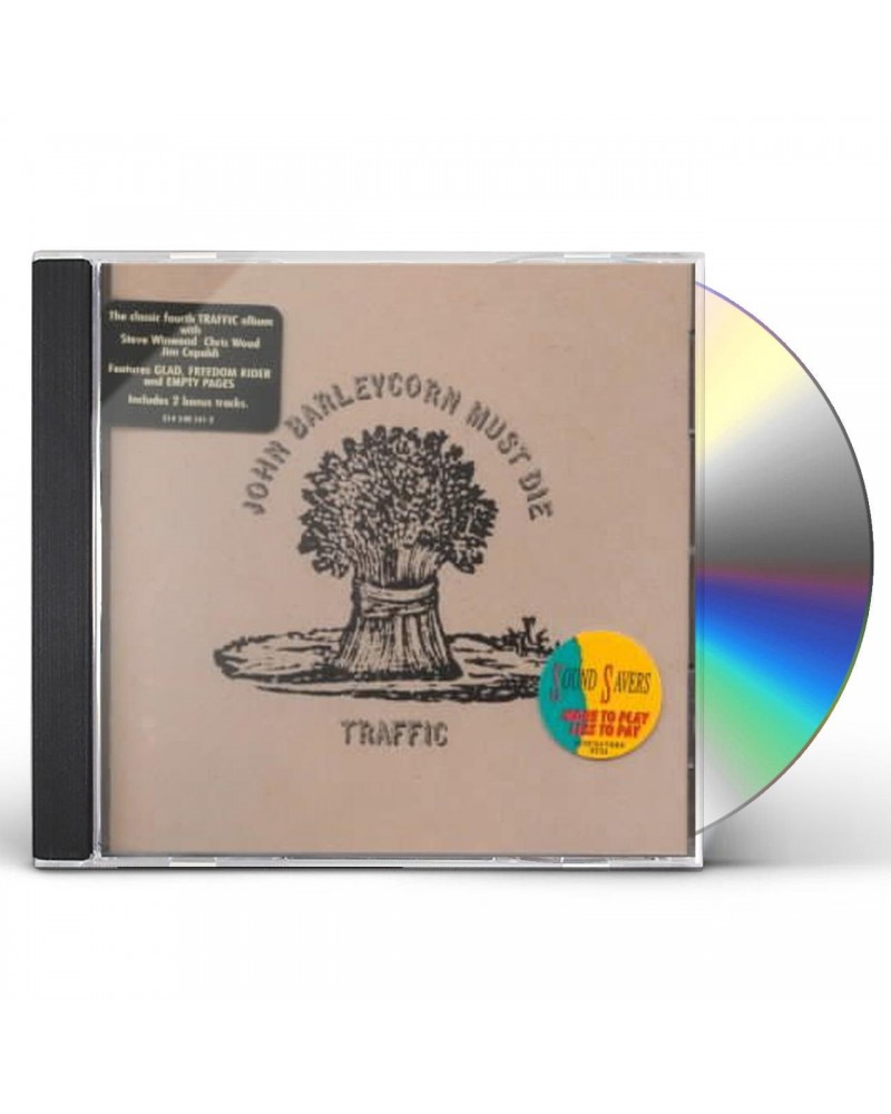 Traffic JOHN BARLEYCORN MUST DIE CD $6.97 CD