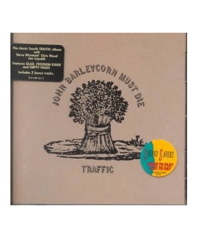 Traffic JOHN BARLEYCORN MUST DIE CD $6.97 CD