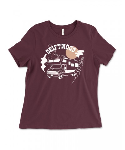 Driftwood Womens Maroon RV Sun Tee $11.25 Shirts