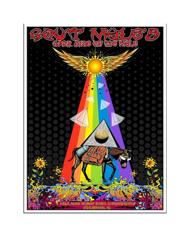 Gov't Mule Tinley Park IL 2023 Poster by Mike Dubois $12.40 Decor