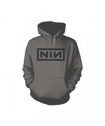 Nine Inch Nails Hoodie - Classic Black Logo $31.55 Sweatshirts