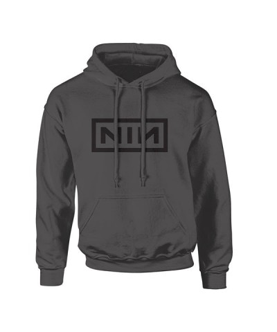 Nine Inch Nails Hoodie - Classic Black Logo $31.55 Sweatshirts