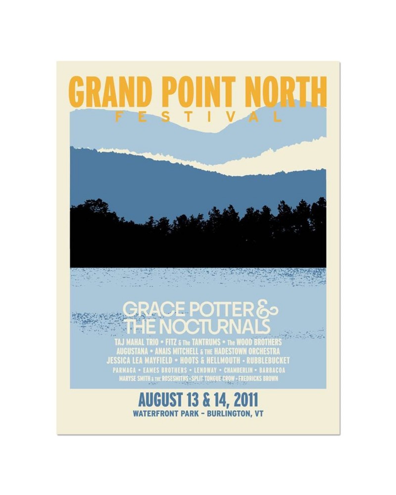 Grace Potter Signed Grand Point North Landscape Poster $3.68 Decor