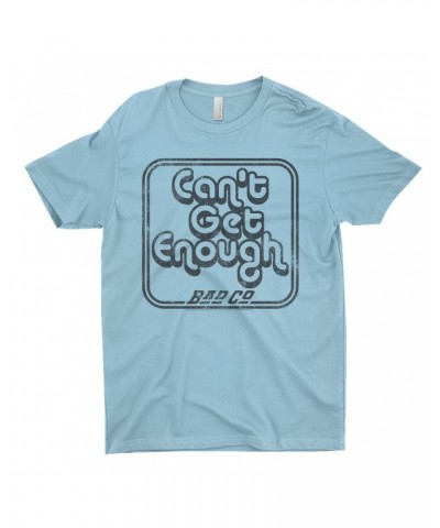 Bad Company T-Shirt | Can't Get Enough Logo Distressed Shirt $10.23 Shirts