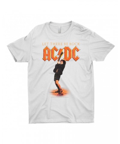 AC/DC T-Shirt | Let There Be Rock Album Image Distressed Shirt $9.23 Shirts