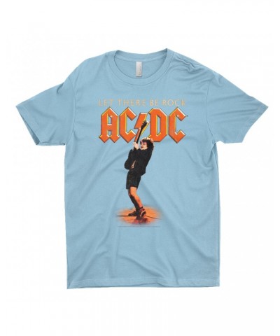 AC/DC T-Shirt | Let There Be Rock Album Image Distressed Shirt $9.23 Shirts