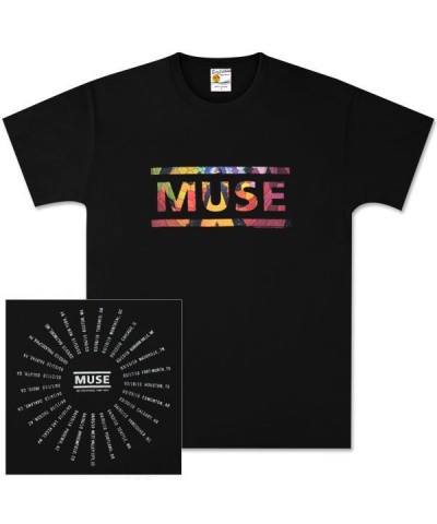 Muse Album Overlay Date Back T-Shirt $12.00 Shirts