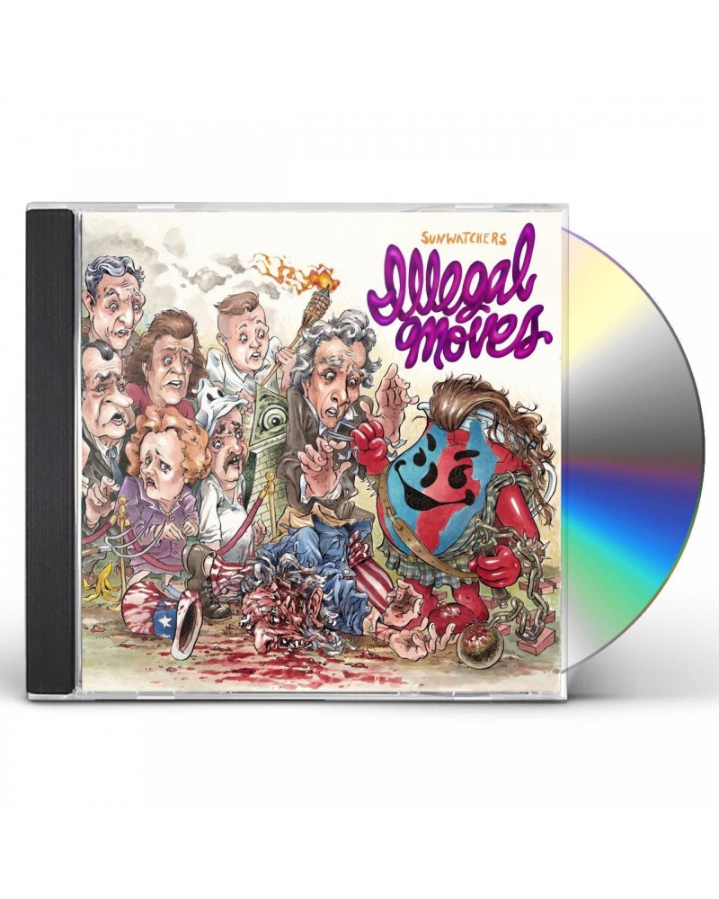 Sunwatchers ILLEGAL MOVES CD $3.90 CD