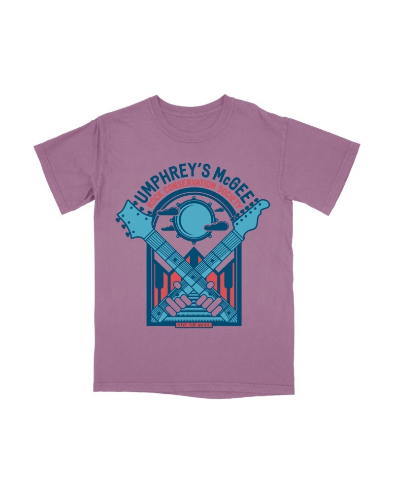 Umphrey's McGee Save The Wails Berry Comfort Colors Tee $6.93 Shirts