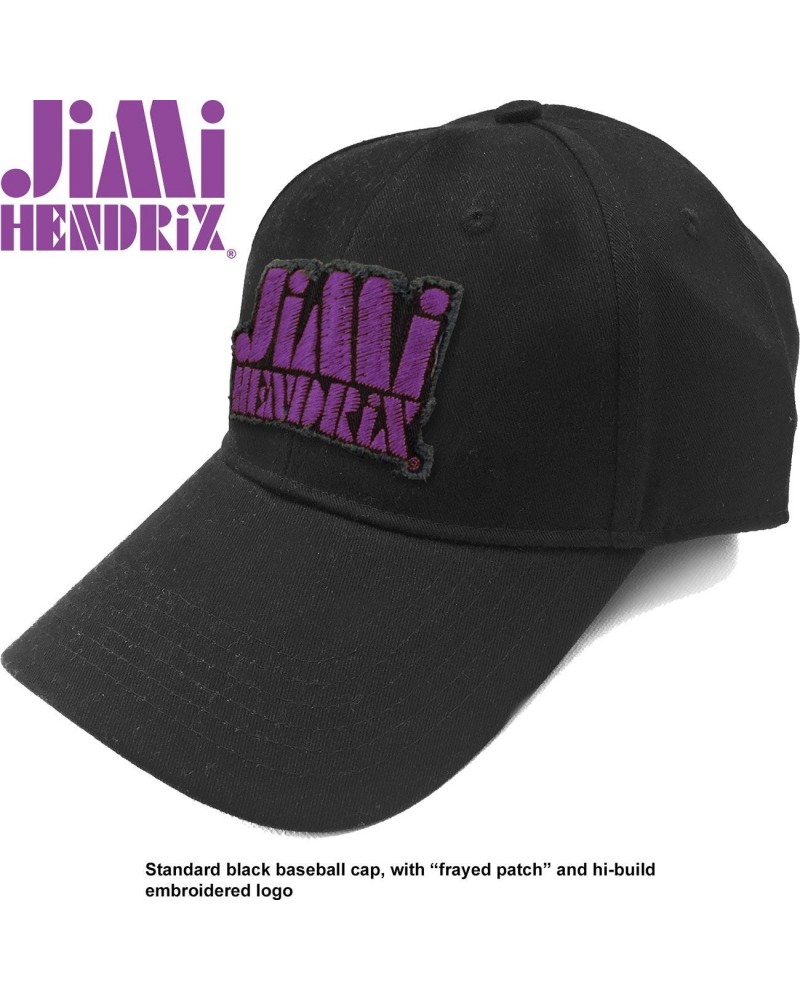 Jimi Hendrix Baseball Cap - Derhúfa Jimi Hendrix Purple Logo $13.69 Hats